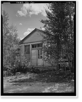 Roads Building II, South side, Gunnison Avenue, Saint Elmo (historical), Chaffee County, CO Classic, Vintage Wall Art