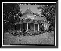 Riddle-Jackson House, 608 Jackson Street, Vidalia, Toombs County, GA - 3, Historic Print