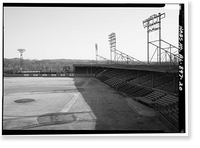 Historic Framed Print, Rickwood Field, 1137 Second Avenue West, Birmingham, Jefferson County, AL - 20,  17-7/8" x 21-7/8"