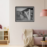 Buffalo River Bridge, Spanning Buffalo River on U.S. Highway 65, Marshall vicinity, Searcy County, AR - 6 Classic, Vintage Print