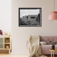Painted Desert Inn, Residence 77, Navajo vicinity, Apache County, AZ - 5, Historic Print
