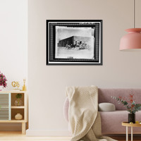 Historic Framed Print, Yuma Main Street Water Treatment Plant, Jones Street at foot of Main Street, Yuma, Yuma County, AZ,  17-7/8" x 21-7/8"