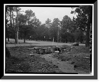 Grand Canyon National Park Roads, Apache Street Headwall No. 3, Grand Canyon Village, Coconino County, AZ, Vintage Wall Art