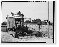 Yuma Main Street Water Treatment Plant, Blaisdell Slow Sand Filter Washing Machine, Jones Street at foot of Main Street, Yuma, Yuma County, AZ - 3, Antique Wall Art