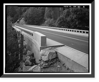 Cascade Creek Bridge, Spanning Cascade Creek on New Big Oak Flat Road, Yosemite Village, Mariposa County, CA - 8, Antique Wall Art
