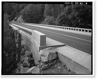 Cascade Creek Bridge, Spanning Cascade Creek on New Big Oak Flat Road, Yosemite Village, Mariposa County, CA - 8, Antique Wall Art