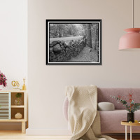 Bridalveil Fall Bridge No. 1, Spanning Bridalveil Creek on carriage road, Yosemite Village, Mariposa County, CA - 2 Classic, Antique Poster