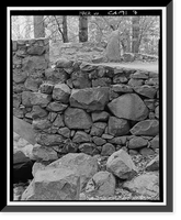 Bridalveil Fall Bridge No. 1, Spanning Bridalveil Creek on carriage road, Yosemite Village, Mariposa County, CA - 7, Vintage Poster