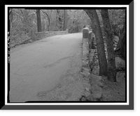 Bridalveil Fall Bridge No. 2, Spanning Bridalveil Creek on carriage road, Yosemite Village, Mariposa County, CA - 4, Antique Print
