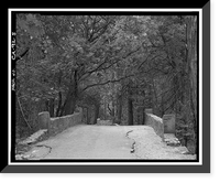 Bridalveil Fall Bridge No. 2, Spanning Bridalveil Creek on carriage road, Yosemite Village, Mariposa County, CA - 5, Vintage Print