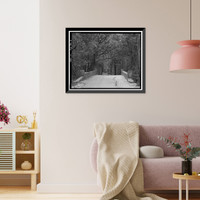 Bridalveil Fall Bridge No. 2, Spanning Bridalveil Creek on carriage road, Yosemite Village, Mariposa County, CA - 5, Vintage Print