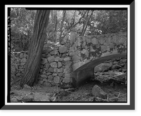 Bridalveil Fall Bridge No. 2, Spanning Bridalveil Creek on carriage road, Yosemite Village, Mariposa County, CA - 7, Vintage Print