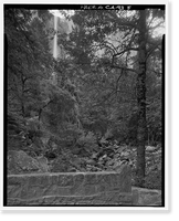 Bridalveil Fall Bridge No. 3, Spanning Bridalveil Creek on carriage road, Yosemite Village, Mariposa County, CA - 5 Classic, Historic Reproduction