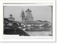 Black & White Photo - Pskov - Antique Wall Decor Print