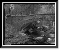 Yosemite Creek Bridge, Spanning Yosemite Creek on Northside Drive, Yosemite Village, Mariposa County, CA - 2, Antique Poster