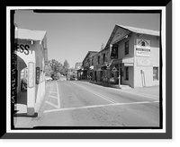 Historic Framed Print, Big Oak Flat Road, Between Big Oak Flat Entrance & Merced River, Yosemite Village, Mariposa County, CA - 5,  17-7/8" x 21-7/8"