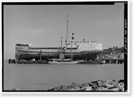 Scow Schooner ALMA, Hyde Street Pier, San Francisco, San Francisco County, CA, Vintage Wall Art