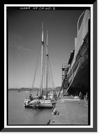 Scow Schooner ALMA, Hyde Street Pier, San Francisco, San Francisco County, CA - 2, Historic Reproduction