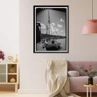 Scow Schooner ALMA, Hyde Street Pier, San Francisco, San Francisco County, CA - 3, Vintage Print