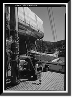 Scow Schooner ALMA, Hyde Street Pier, San Francisco, San Francisco County, CA - 6, Vintage Print