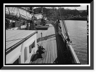 Scow Schooner ALMA, Hyde Street Pier, San Francisco, San Francisco County, CA - 8, Historic Print