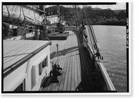 Scow Schooner ALMA, Hyde Street Pier, San Francisco, San Francisco County, CA - 8, Historic Print