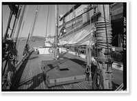 Scow Schooner ALMA, Hyde Street Pier, San Francisco, San Francisco County, CA - 9, Antique Poster