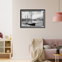 Schooner C.A. THAYER, Hyde Street Pier, San Francisco, San Francisco County, CA - 3, Antique Poster