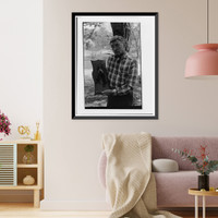 Historic Framed Print, Steam Tug HERCULES, Hyde Street Pier, San Francisco, San Francisco County, CA - 12,  17-7/8" x 21-7/8"