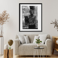 Historic Framed Print, Steam Tug HERCULES, Hyde Street Pier, San Francisco, San Francisco County, CA - 12,  17-7/8" x 21-7/8"