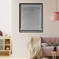 Historic Framed Print, Santa Ana River Hydroelectric System, Redlands vicinity, San Bernardino County, CA - 3,  17-7/8" x 21-7/8"