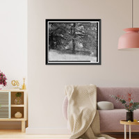 Historic Framed Print, Santa Ana River Hydroelectric System, Redlands vicinity, San Bernardino County, CA - 5,  17-7/8" x 21-7/8"