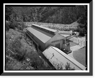 Historic Framed Print, Santa Ana River Hydroelectric System, Redlands vicinity, San Bernardino County, CA - 6,  17-7/8" x 21-7/8"