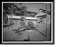 Historic Framed Print, Santa Ana River Hydroelectric System, Redlands vicinity, San Bernardino County, CA - 8,  17-7/8" x 21-7/8"