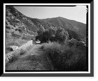 Santa Ana River Hydroelectric System, Redlands vicinity, San Bernardino County, CA - 12, Vintage Wall Art