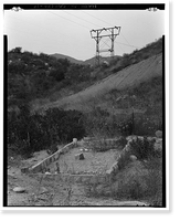 Santa Ana River Hydroelectric System, Redlands vicinity, San Bernardino County, CA - 18, Vintage Print