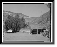 Santa Ana River Hydroelectric System, Redlands vicinity, San Bernardino County, CA - 26, Vintage Wall Art