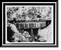 Santa Ana River Hydroelectric System, Redlands vicinity, San Bernardino County, CA - 33, Vintage Print