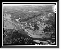 Parks Bar Bridge, Spanning Yuba River at State Highway 20, Smartville vicinity, Yuba County, CA, Antique Print