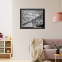 Parks Bar Bridge, Spanning Yuba River at State Highway 20, Smartville vicinity, Yuba County, CA - 3, Antique Wall Art