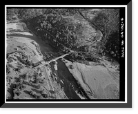 Parks Bar Bridge, Spanning Yuba River at State Highway 20, Smartville vicinity, Yuba County, CA - 4 Classic, Historic Reproduction