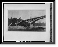 Parks Bar Bridge, Spanning Yuba River at State Highway 20, Smartville vicinity, Yuba County, CA - 50 Classic, Vintage Print