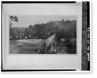 Parks Bar Bridge, Spanning Yuba River at State Highway 20, Smartville vicinity, Yuba County, CA - 52, Historic Print