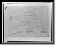 Historic Framed Print, Santa Ana River Hydroelectric System, SAR-1 Forebay & Penstock, Redlands vicinity, San Bernardino County, CA,  17-7/8" x 21-7/8"