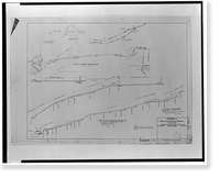 Historic Framed Print, Santa Ana River Hydroelectric System, SAR-1 Forebay & Penstock, Redlands vicinity, San Bernardino County, CA,  17-7/8" x 21-7/8"