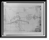 Historic Framed Print, Santa Ana River Hydroelectric System, SAR-1 Powerhouse, Redlands vicinity, San Bernardino County, CA - 7,  17-7/8" x 21-7/8"