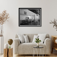 Historic Framed Print, Santa Ana River Hydroelectric System, SAR-1 Powerhouse, Redlands vicinity, San Bernardino County, CA - 17,  17-7/8" x 21-7/8"