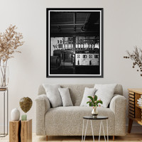 Historic Framed Print, Santa Ana River Hydroelectric System, SAR-1 Powerhouse, Redlands vicinity, San Bernardino County, CA - 21,  17-7/8" x 21-7/8"