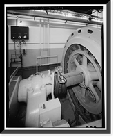Santa Ana River Hydroelectric System, SAR-1 Powerhouse, Redlands vicinity, San Bernardino County, CA - 26, Historic Print