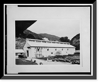 Historic Framed Print, Santa Ana River Hydroelectric System, SAR-1 Powerhouse, Redlands vicinity, San Bernardino County, CA - 32,  17-7/8" x 21-7/8"